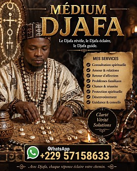 Le grand maître médium djafa